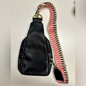 Anthropologie Crossbody bag. Black. Like new without tags.